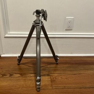 Vintage Hollywood Tripod Fully Extended Legs Cavalier Pan Tilt Friction Head